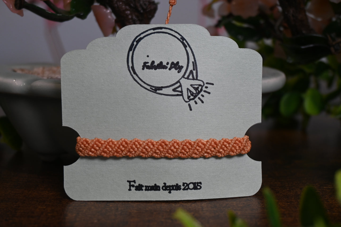 Bracelets micro-macramé – Collection Terra