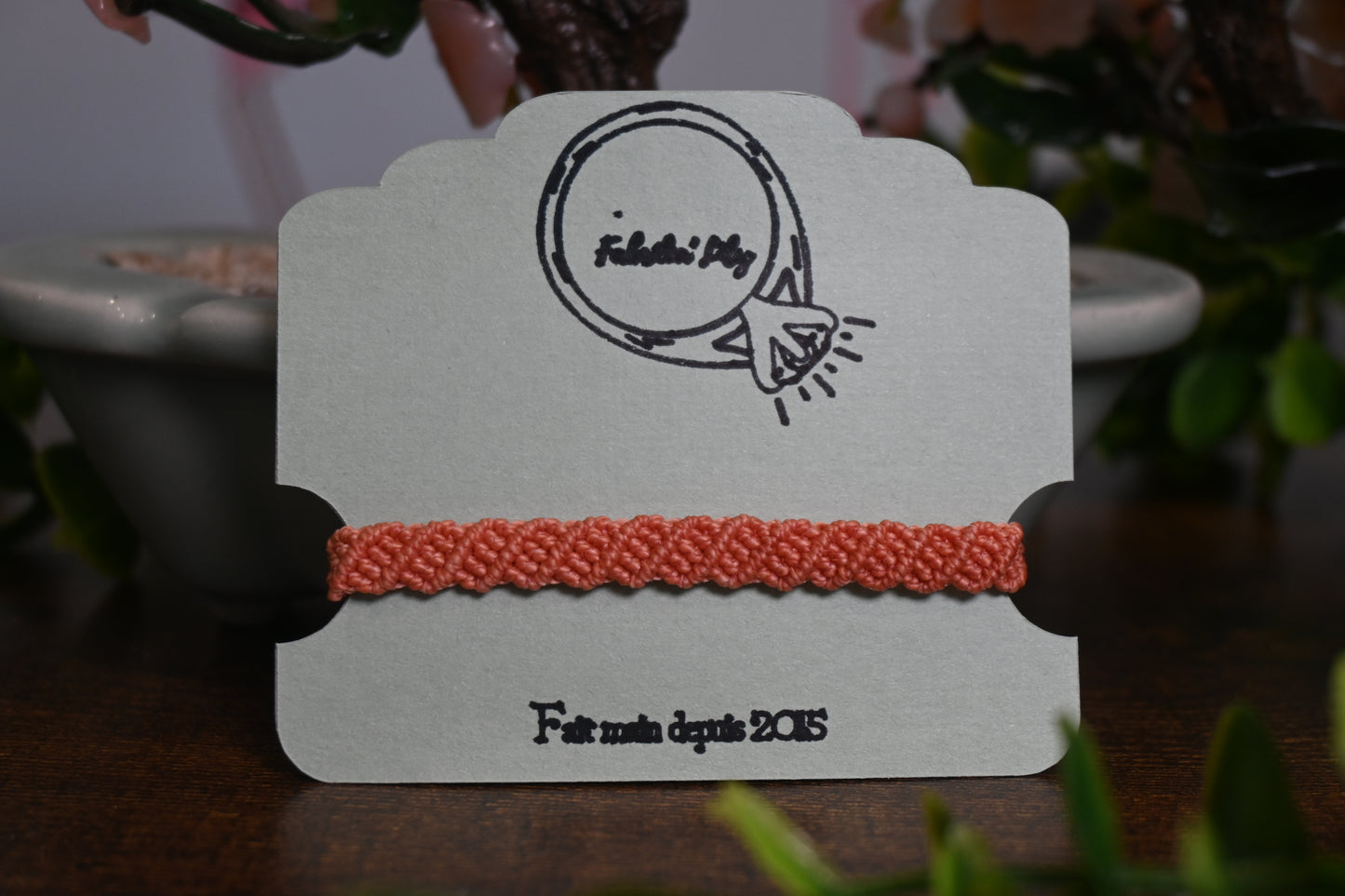 Bracelets micro-macramé – Collection Terra