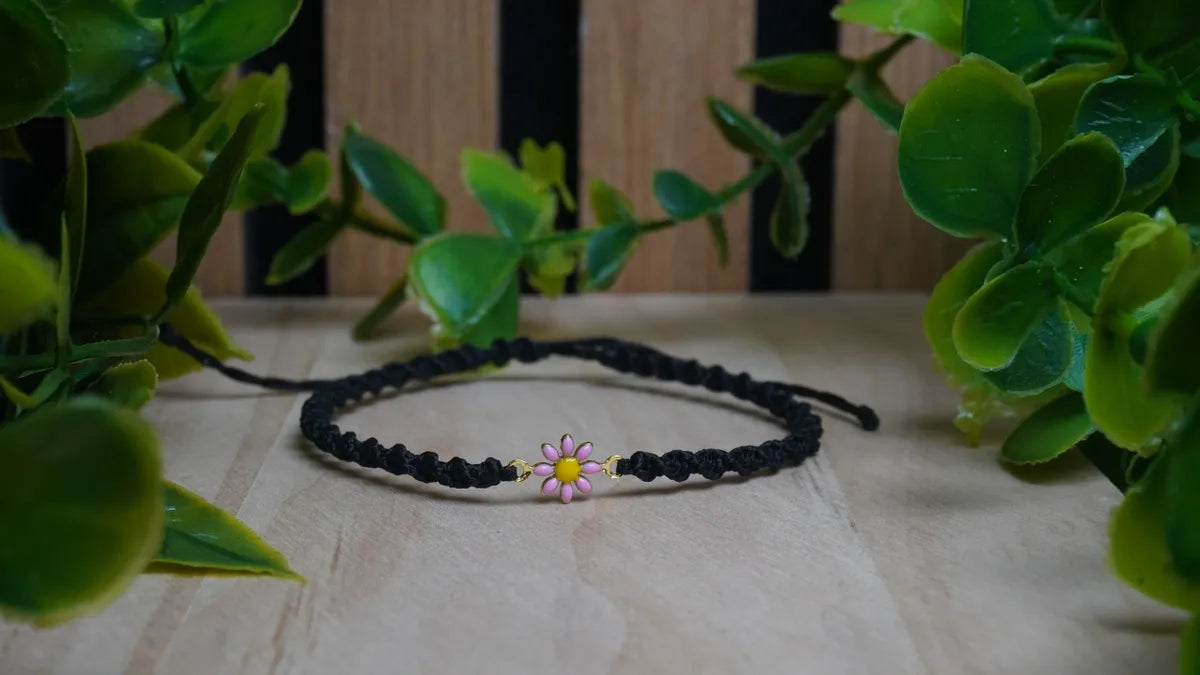 Bracelets micro-macramé - Collection Fleur Bohème