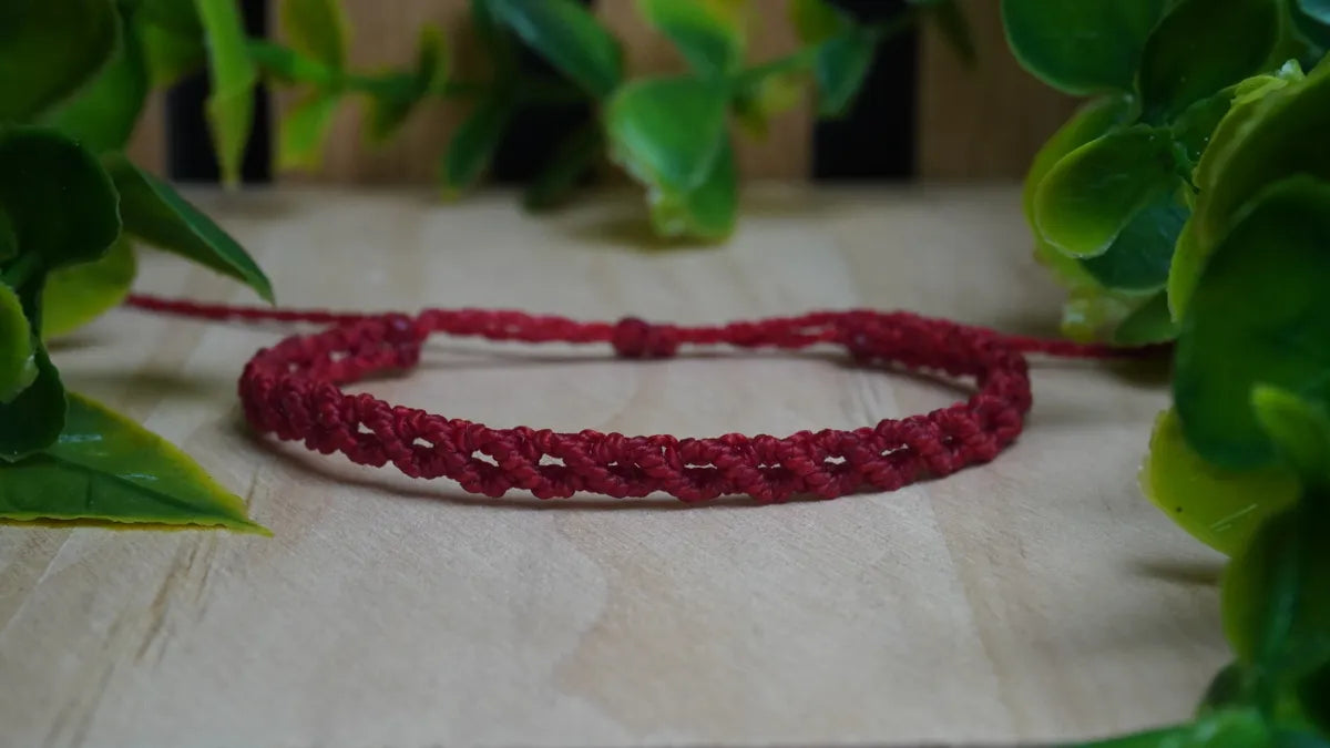 Bracelets micro-macramé - Collection Murmures Nocturnes