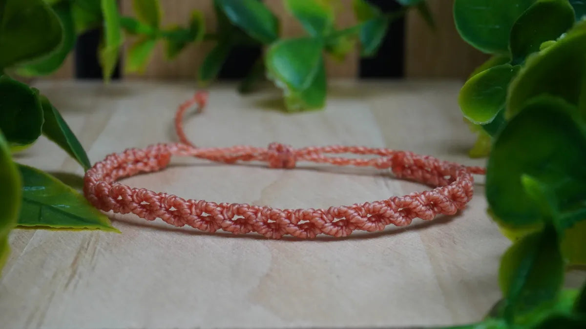 Bracelets micro-macramé - Collection Murmures Nocturnes