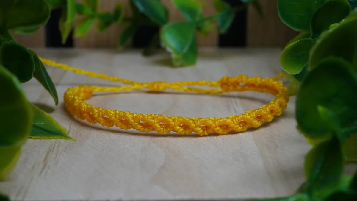 Bracelets micro-macramé - Collection Murmures Nocturnes
