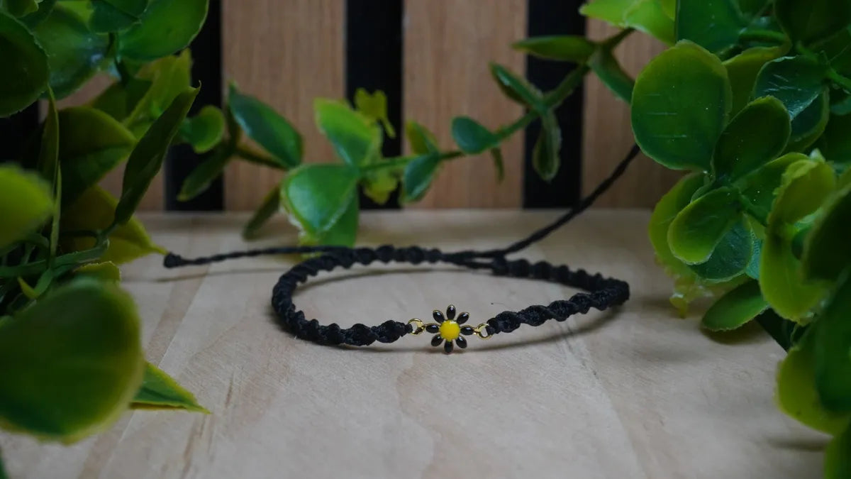 Bracelets micro-macramé - Collection Fleur Bohème